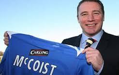 Ally McCoist tenders resignation as Rangers manager